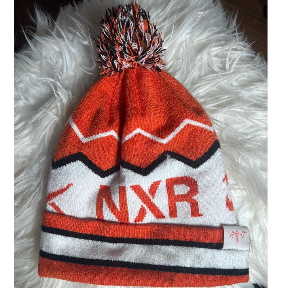 Nike NXR Cross Country Regional Beanie Hat Orange OSFM 1B7479 Ski Snowboard Snow